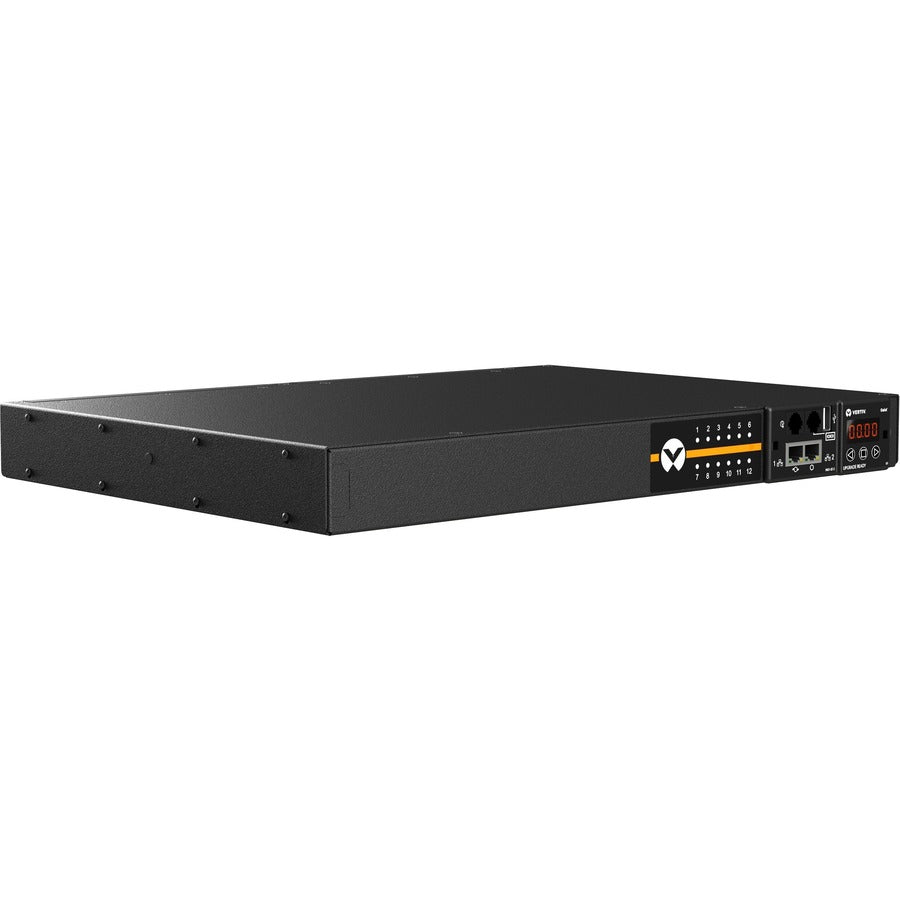 Vertiv Geist Rpdu, Switched Unit Level Monitoring Ec Power Distribution Unit (Pdu) 12 Ac Outlet(S) 1U Black