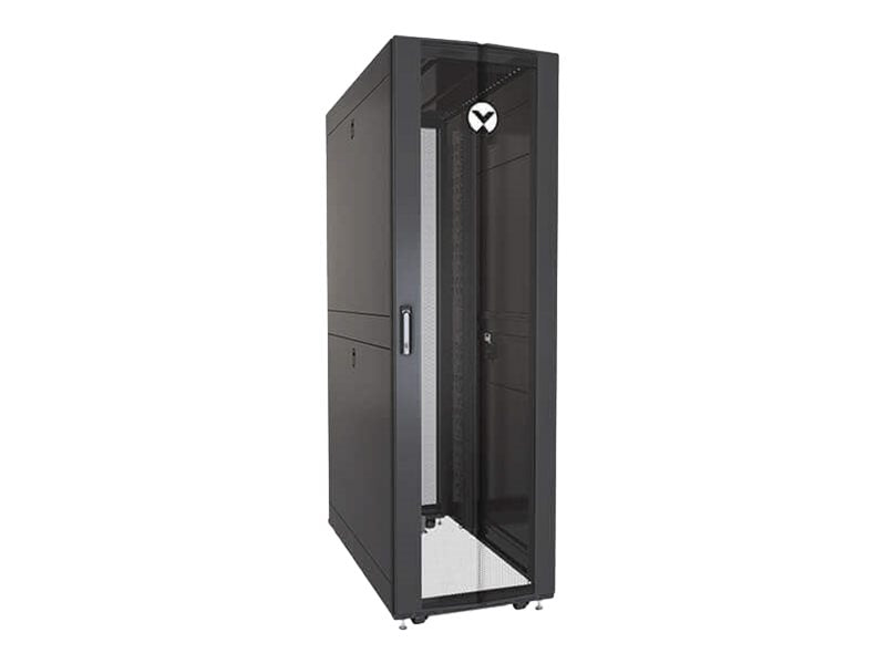 Vertiv VR VR3300-006 - Rack cabinet - black, RAL 7021 - 42U - 19",Vertiv VR VR3300-006 - rack - 42U"