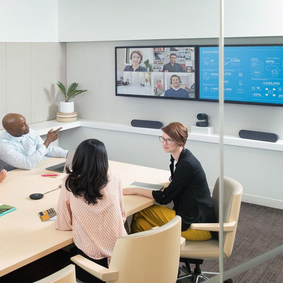 Video Conferencing Camera System - Logitech Rally Plus 4K UHD PTZ Conference Room | Tecisoft 960-001398