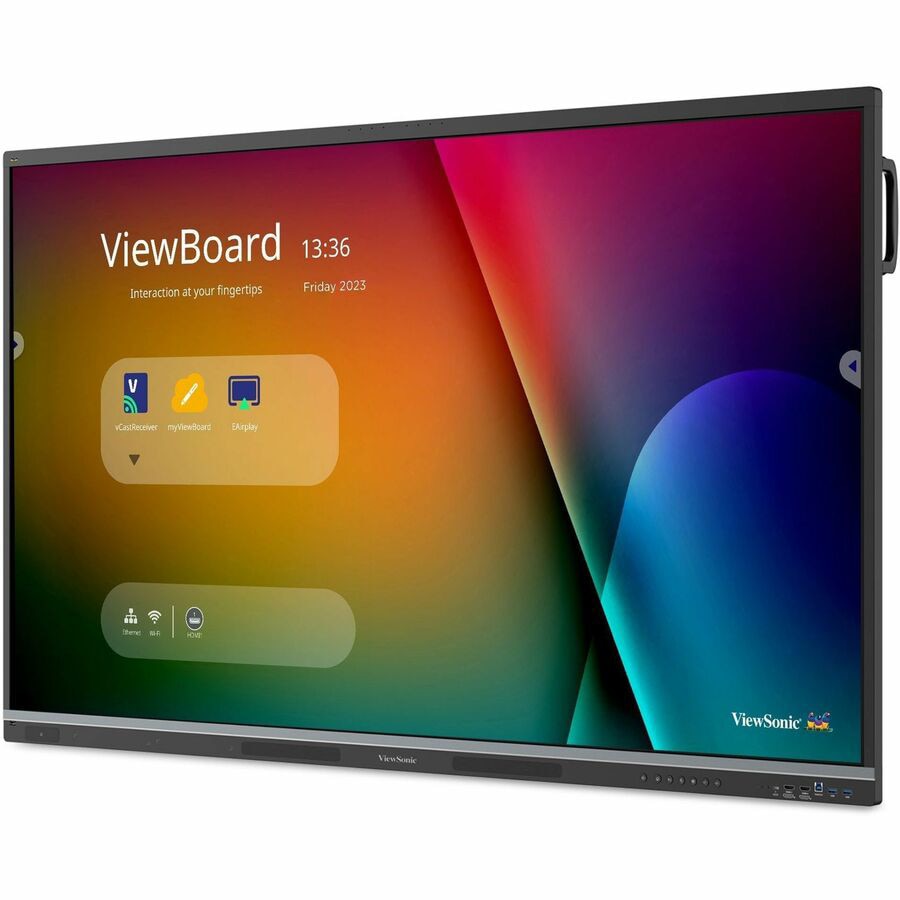 ViewSonic 65in 4K Interactive Flat Panel IFP6551 for Collaboration