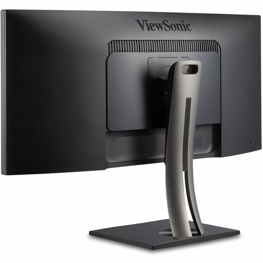 ViewSonic ColorPro VP3456A 34" Class UW-QHD Curved Screen LED Monitor - 21:9 - Black -