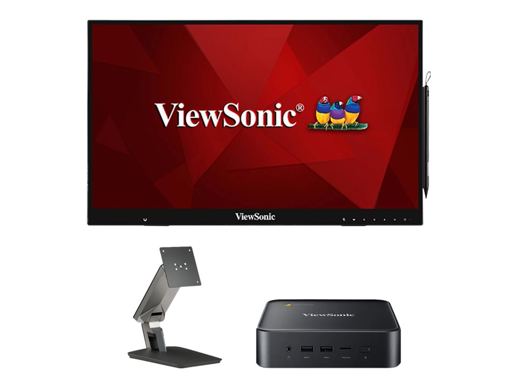 ViewSonic ID2456-C2 - LED monitor - 24 - touchscreen - 1920 x 1080 Full HD (1080p) - 350 cd/m� - 1000:1 - 14 ms - HDMI