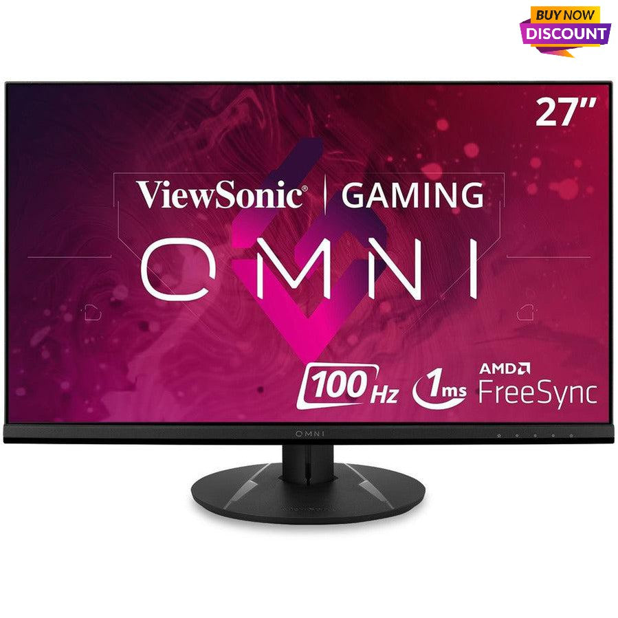 ViewSonic OMNI VX2716 27 Inch 1080p 1ms 100Hz Gaming Monitor with IPS Panel, AMD FreeSync, Eye Care, HDMI and DisplayPort