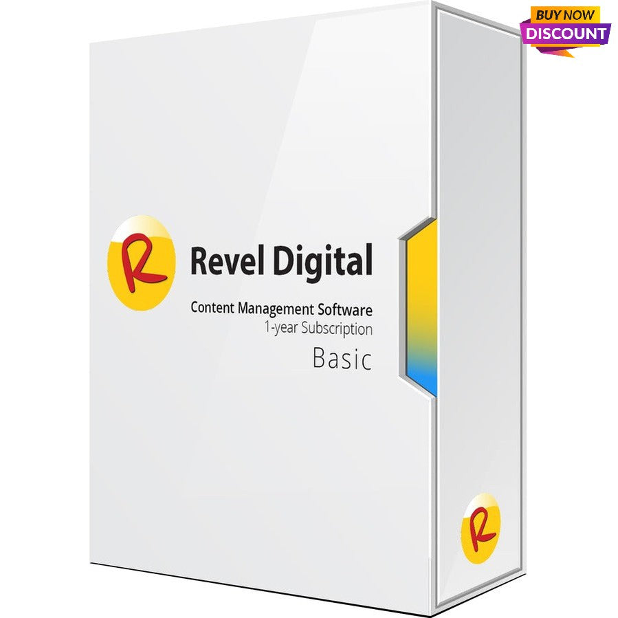 ViewSonic Revel Digital Basic Version - Subscription Plan License Key - 1 Device - 1 Year