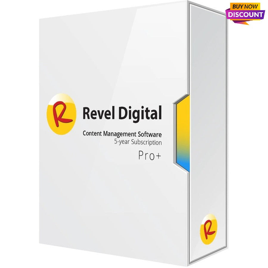 ViewSonic Revel Digital Pro+ Version - Subscription Plan License Key - 1 Device - 5 Year