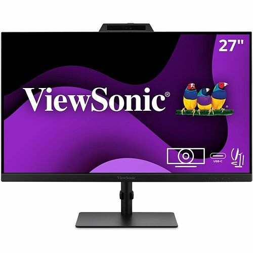 ViewSonic VG2741V 27" 1080p Video Conferencing Monitor with Windows Hello