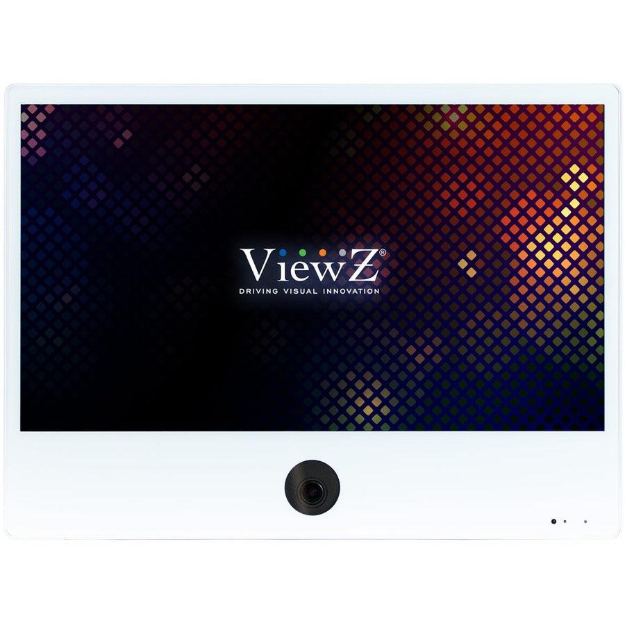 ViewZ VZ-PVM-Z2W3N 23" Webcam Full HD LED LCD Monitor - 16:9 - White