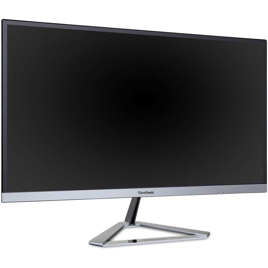 Viewsonic 21.5" 21.5" Viewable Full Hd Ultra Slim Ips Monitor, 1920 X 1080, Hdmi, Displayport & Vga Inputs, Integrated Dual Speakers.