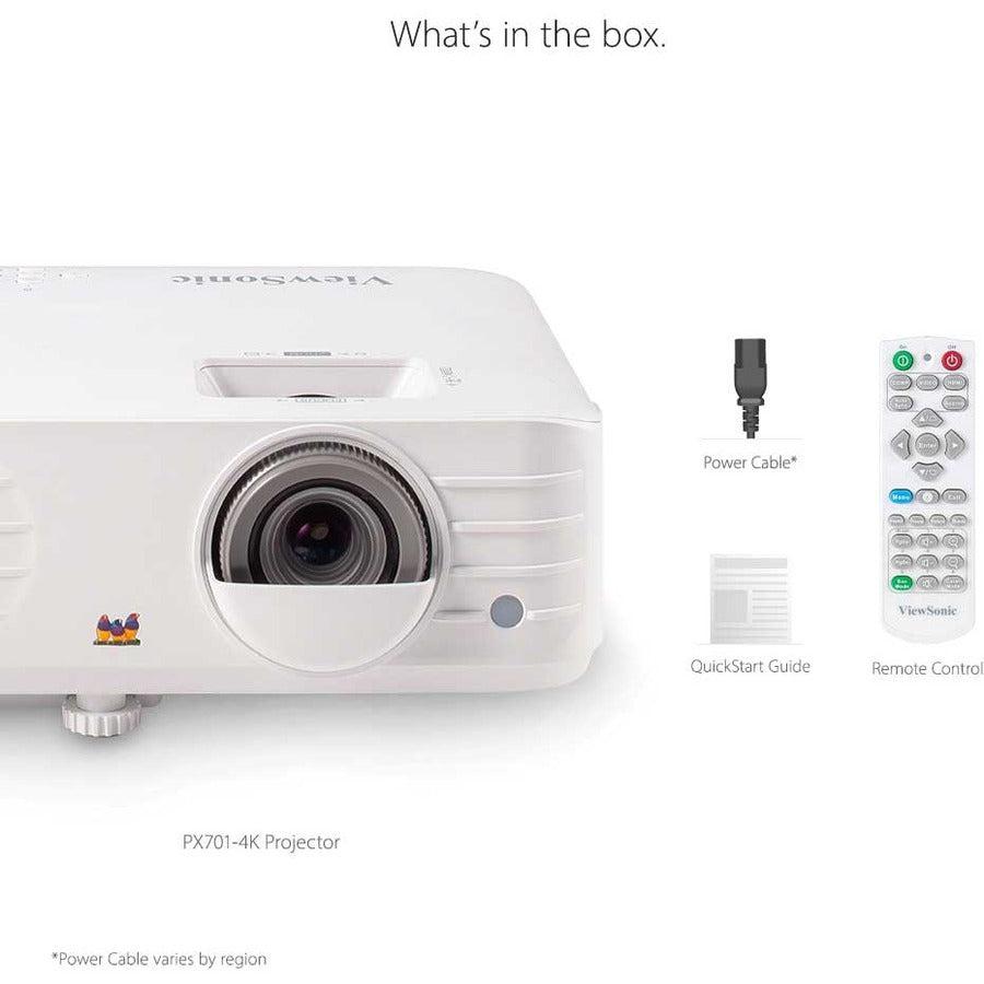 Viewsonic M2E Data Projector Short Throw Projector 1000 Ansi Lumens Led 1080P (1920X1080) 3D Grey, White