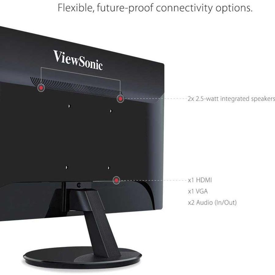 Viewsonic Non Touch 22" (21.5" Viewable) Full Hd Superclear Ips Led Monitor With Hdmi Connectivity.