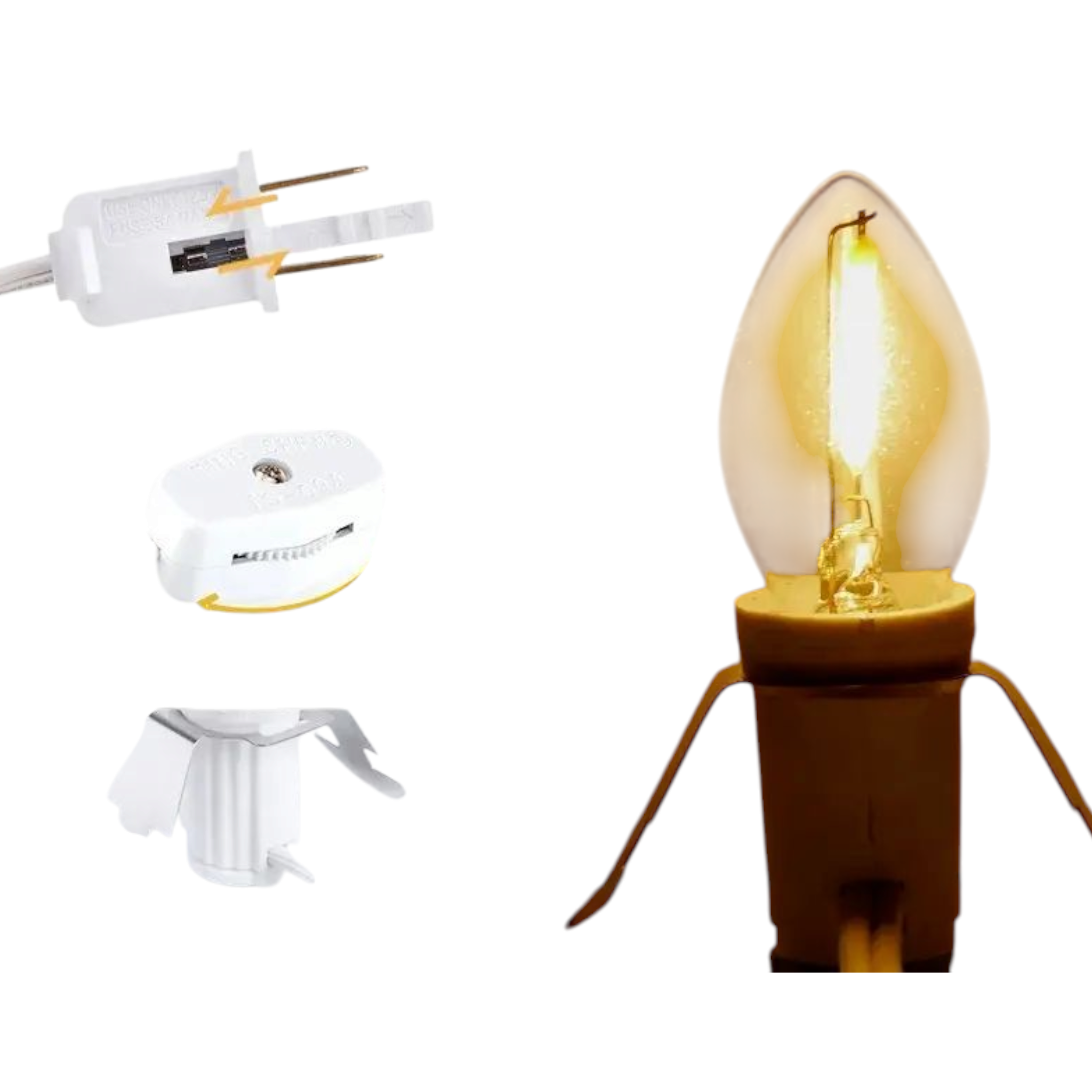 Village Clip in Light Cord - 1 Head