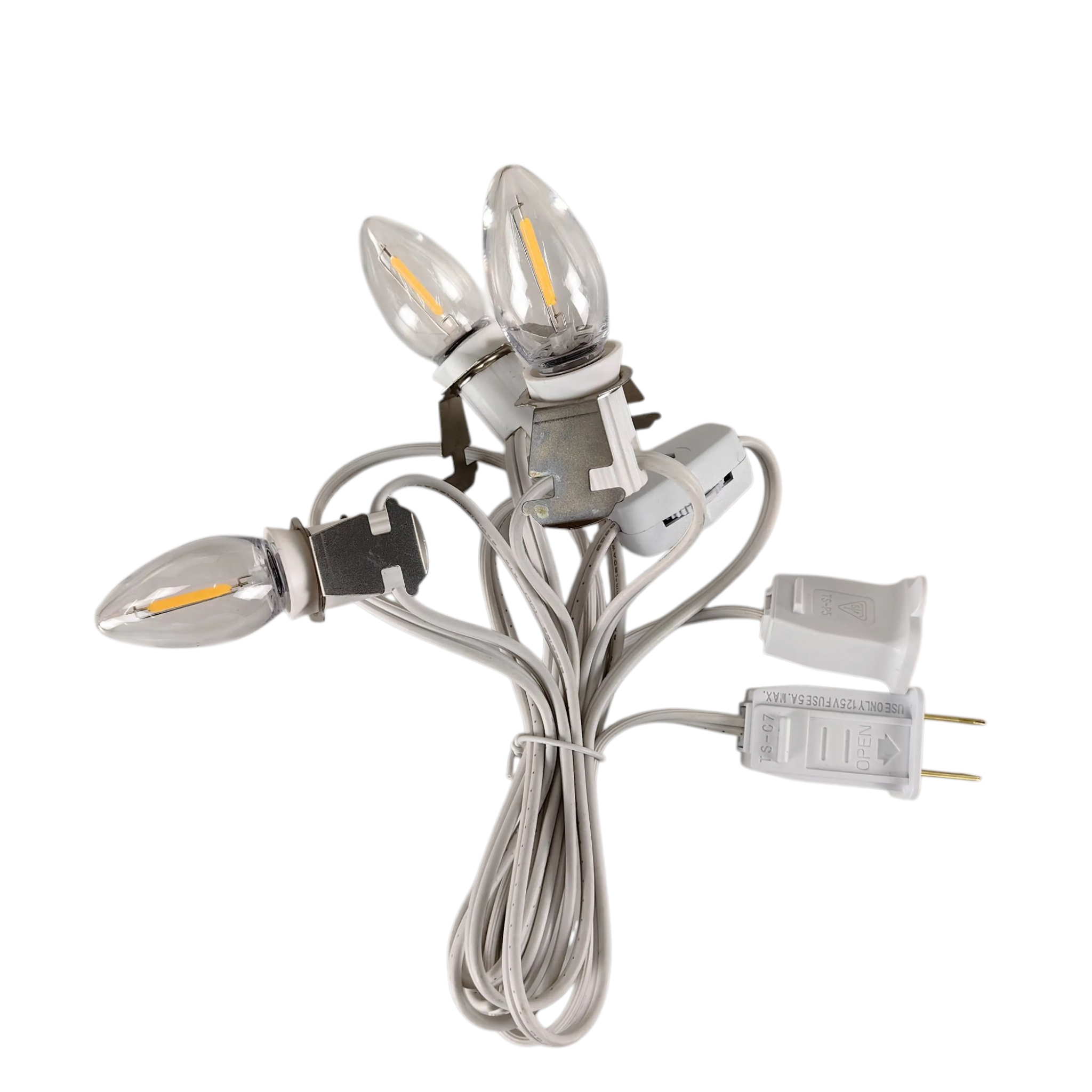 Village Clip in Light Cord - 3 Head