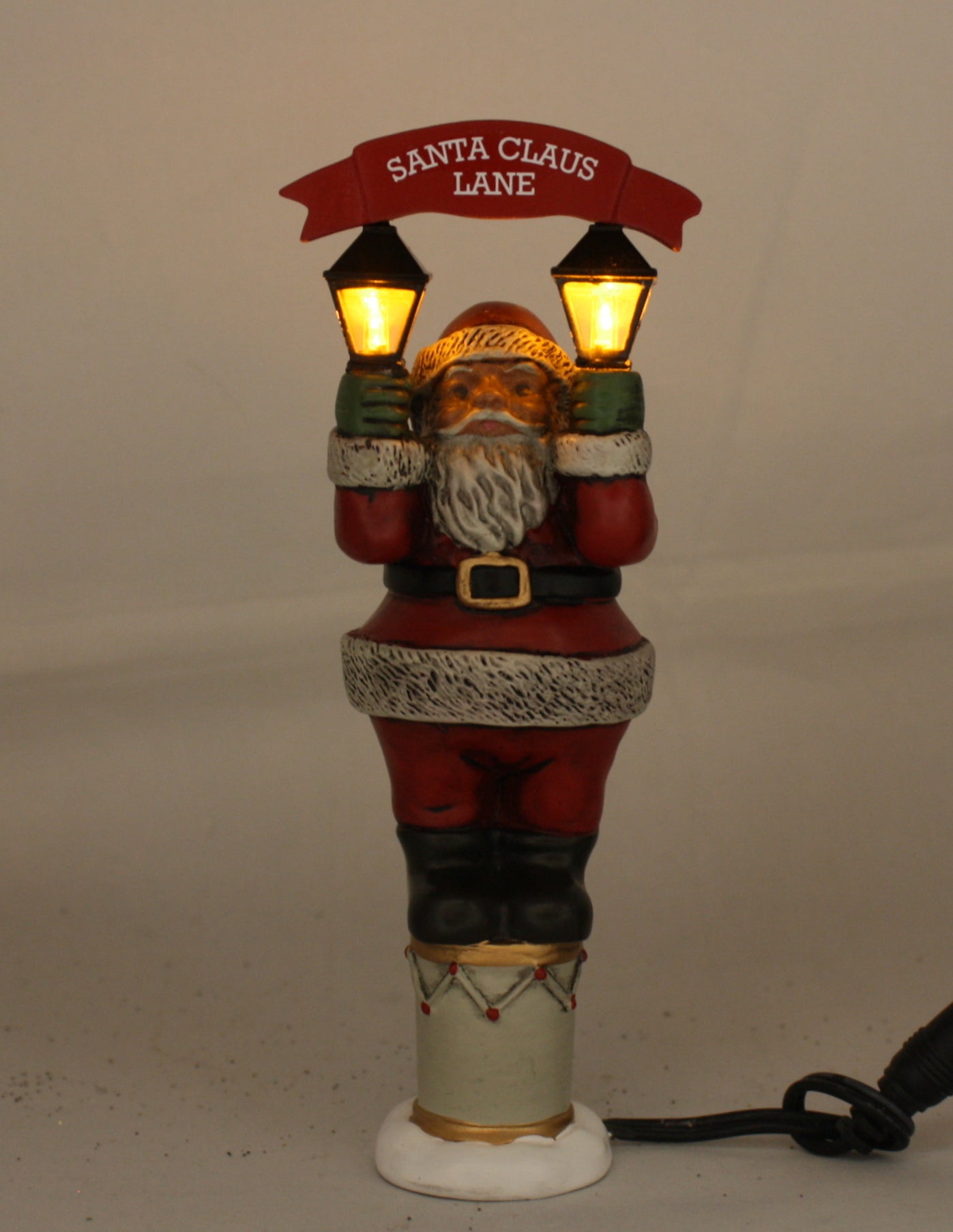 Vintage Santa Street Lights