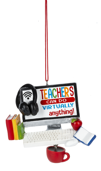 Virtual Teacher Ornaments - Can Do Virtually Anything