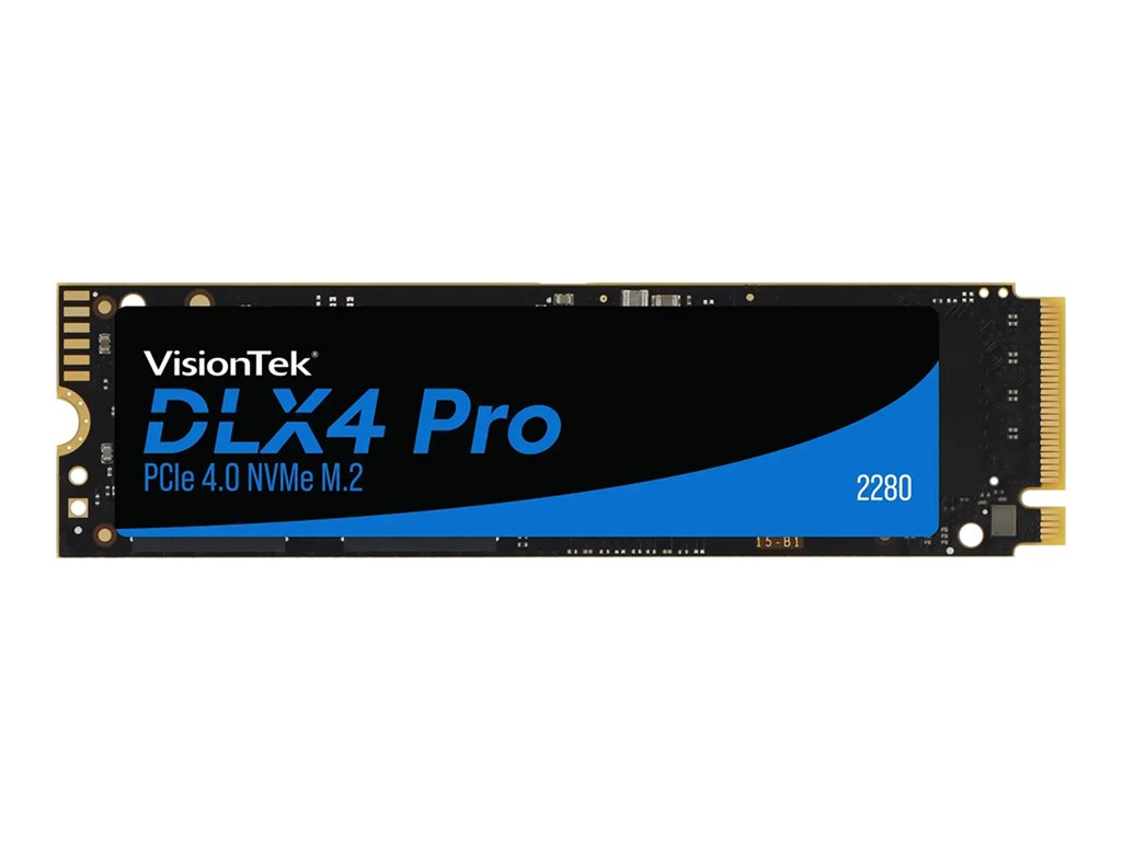 VisionTek DLX4 Pro - SSD - encrypted - 512 GB - internal - M.2 2280 - PCIe 4.0 x4 (NVMe) - TCG Opal Encryption 2.0