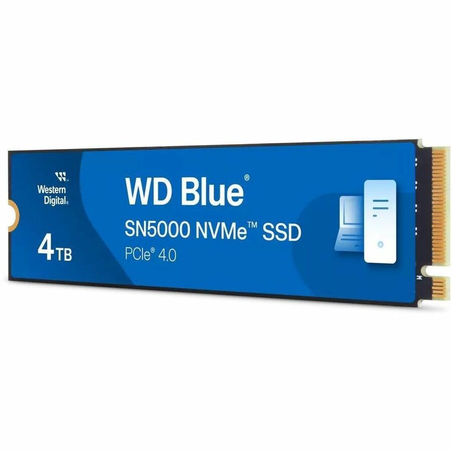 WD Blue SN5000 WDS400T4B0E 4 TB Solid State Drive - M.2 2280 Internal - PCI Express NVMe