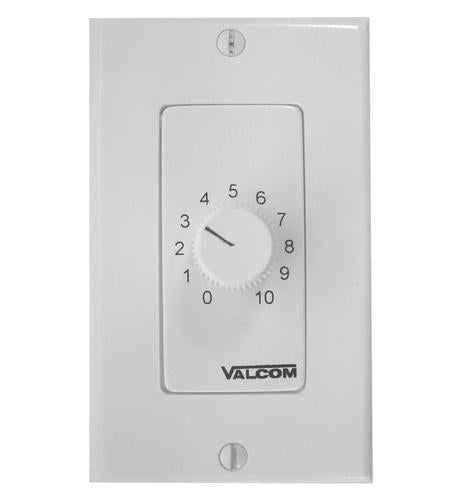 Wall Mount Volume Control- Dec VC-V-2992-W