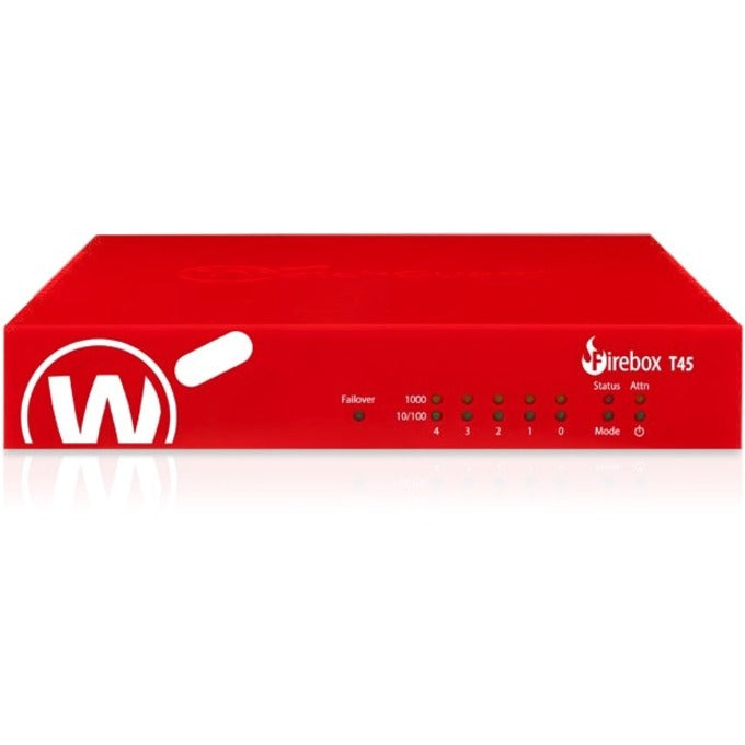 WatchGuard Firebox T45-W-PoE Network Security/Firewall Appliance - Intrusion Prevention -