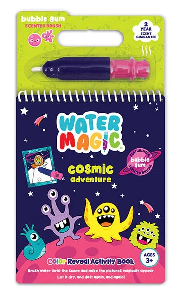 Water Magic Color Reveal Activity Book - Cosmic
