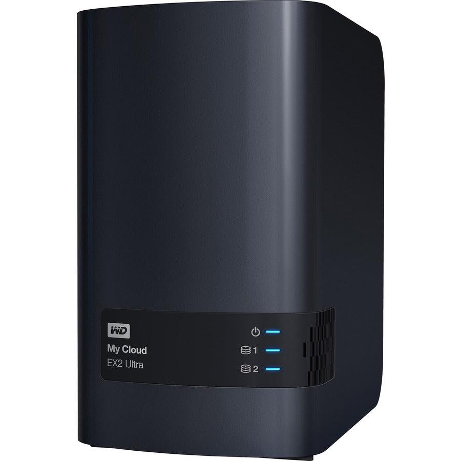 Wd 16Tb My Cloud Ex2 Ultra Nas - Network Attached Storage - Dual-Core Processor (Wdbvbz0160Jch-Nesn)