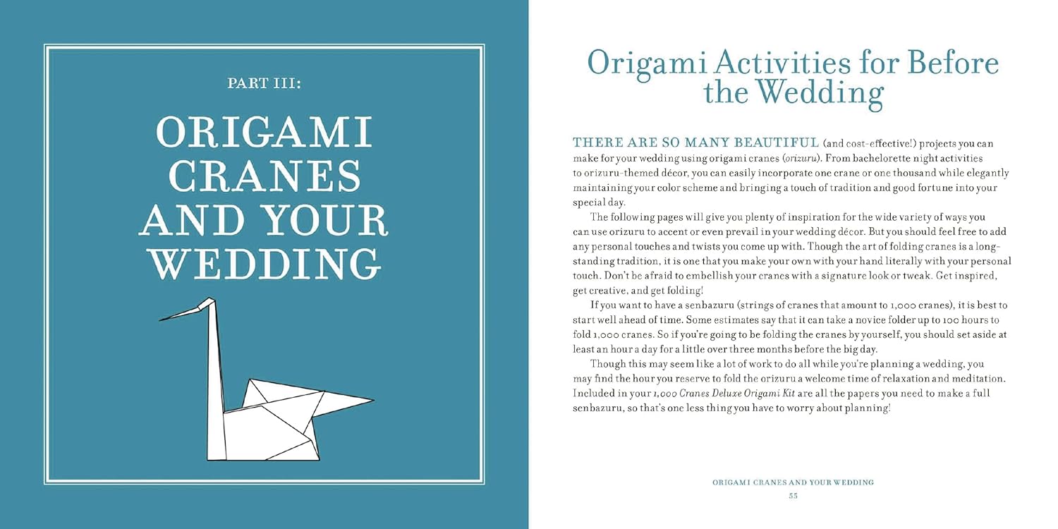 Wedding Origami: The Ancient Tradition for Love and Celebrations