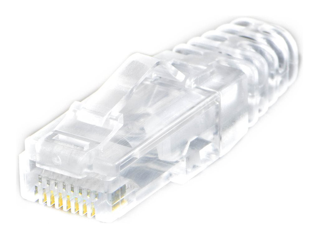 Weltron - Network connector - RJ-45 (M) - CAT 6a - snagless (pack of 50) 44-751-8C6ASL
