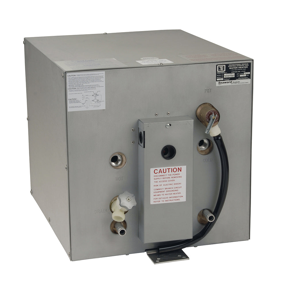 Whale Seaward 11 Gallon Hot Water Heater w/Front Heat Exchanger - Galvanized Steel - 240V