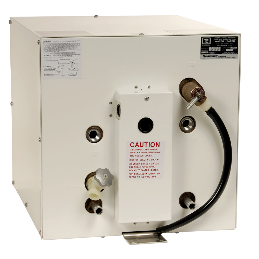 Whale Seaward 11 Gallon Hot Water Heater w/Front Heat Exchanger - White Epoxy - 120V -