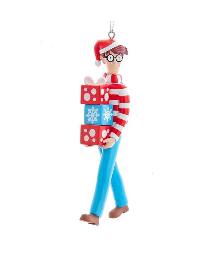 Where's Waldo - Carrying Presents - Ornament