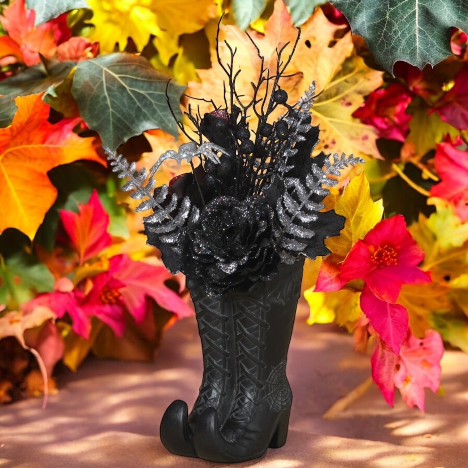 Wicked Witch Boot Bouquet