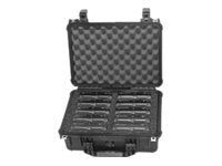 WiebeTech Hard-shelled Waterproof Case - Storage drive carrying case - capacity: 10 hard drives 30030-0030-0020