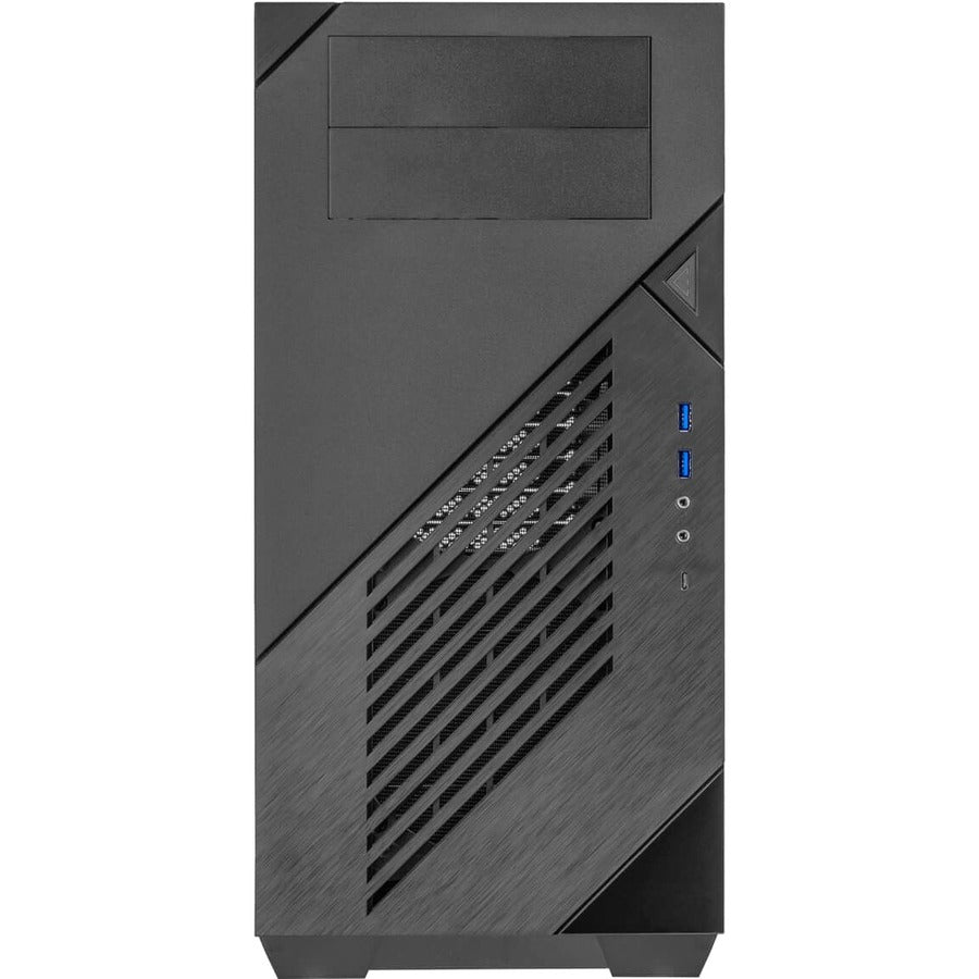 Win PE715 Computer Case - Mid-tower - Black