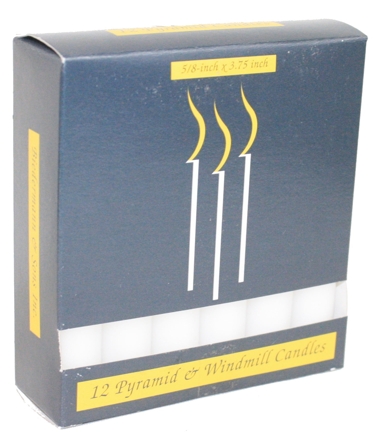 Windmill Candles - Pyramid - Red