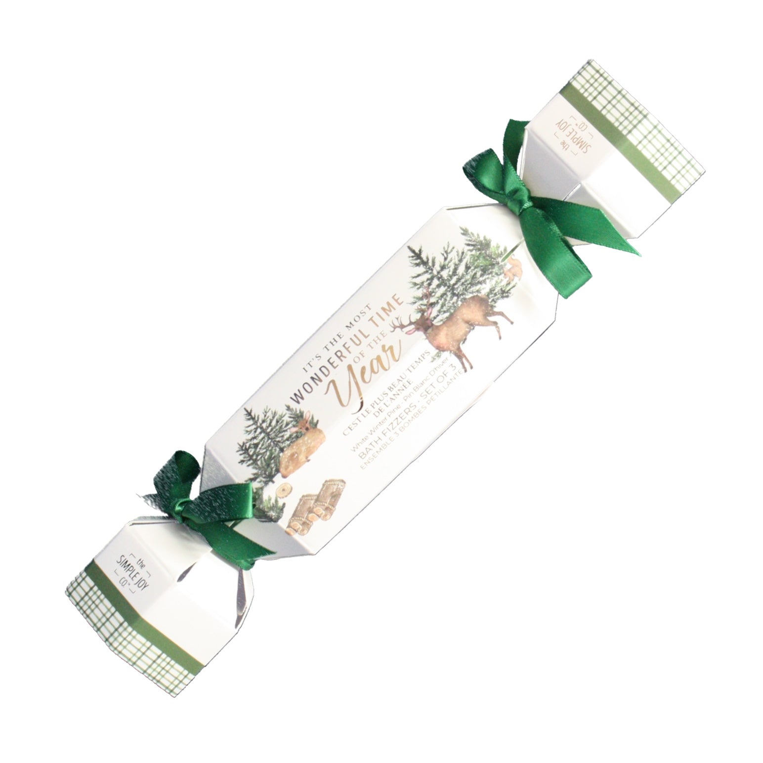 Winter White Pine Bath Fizzers