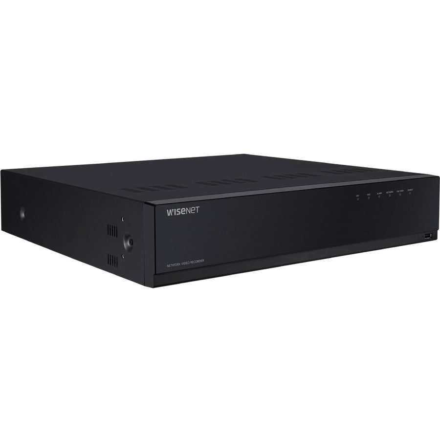 Wisenet 16 Channel WAVE PoE+ NVR - 24 TB HDD WRN-1610S-24TB