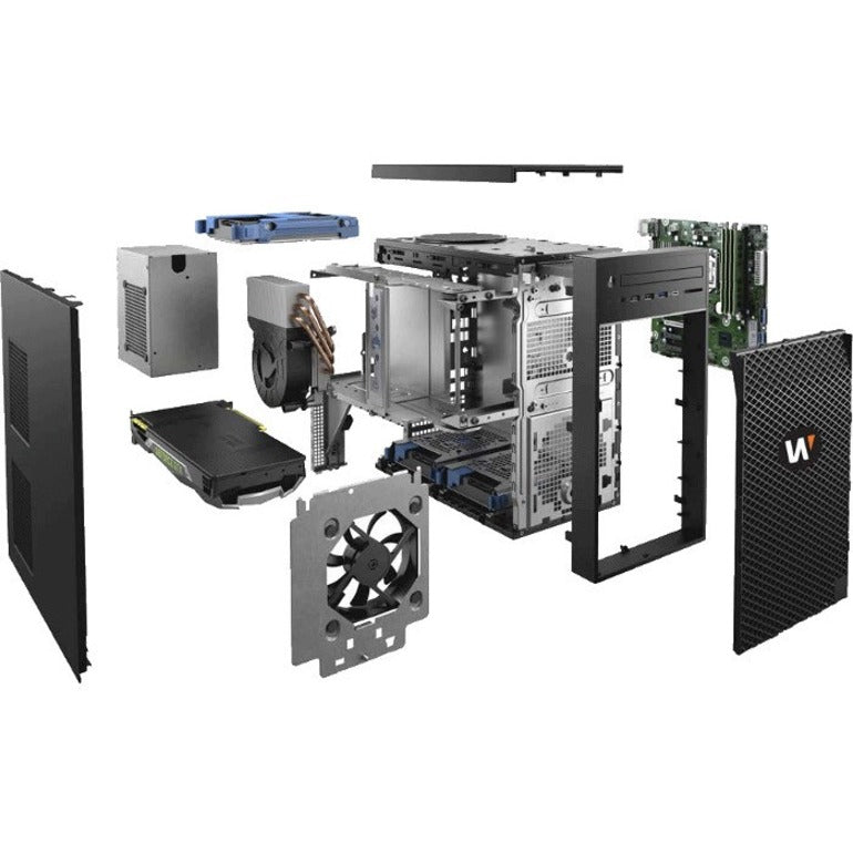 Wisenet Dual-Purpose Wisenet WAVE Network Video Recorder - 24 TB HDD WRT-P-5201L-24TB