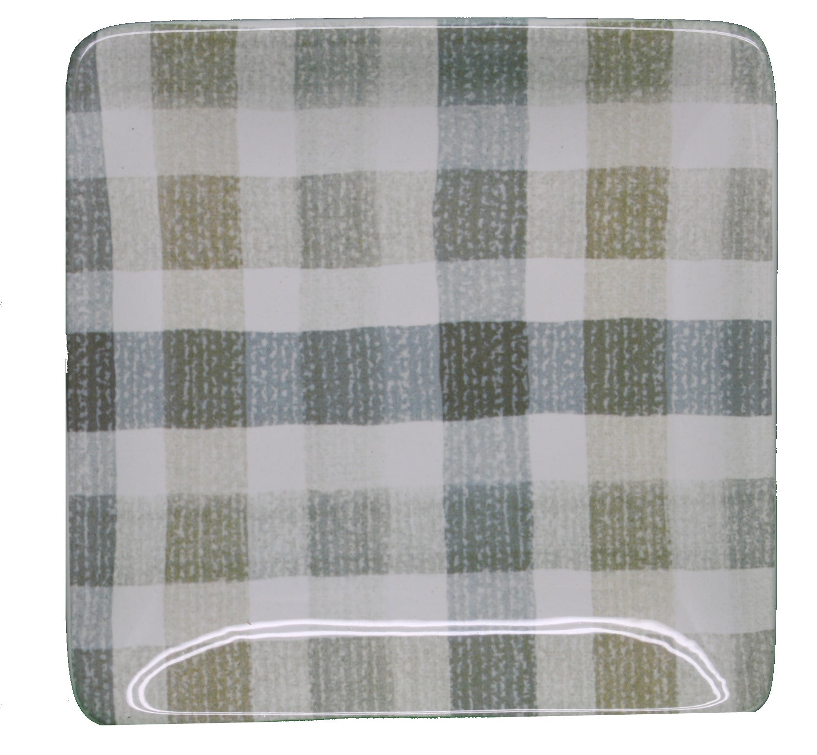 Woodland Walk Canape Plate - Check