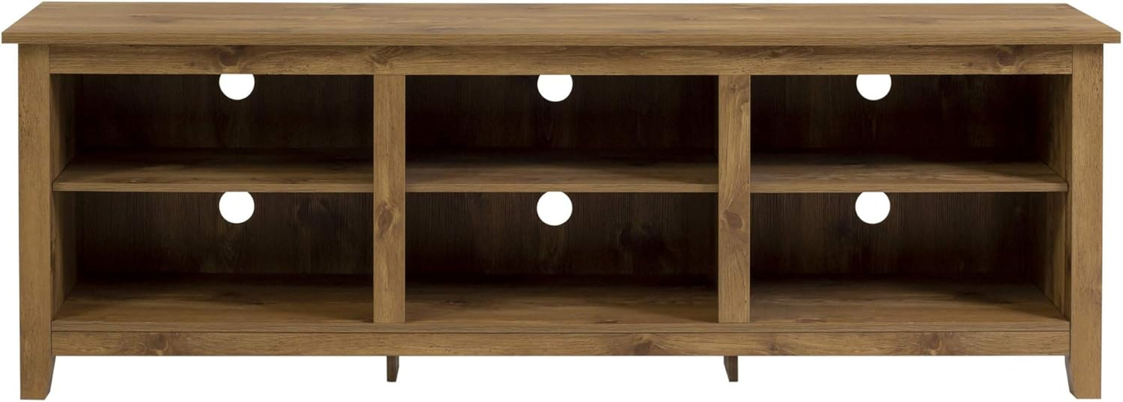 Wren Classic 70 Inch Barnwood TV Stand Living Room