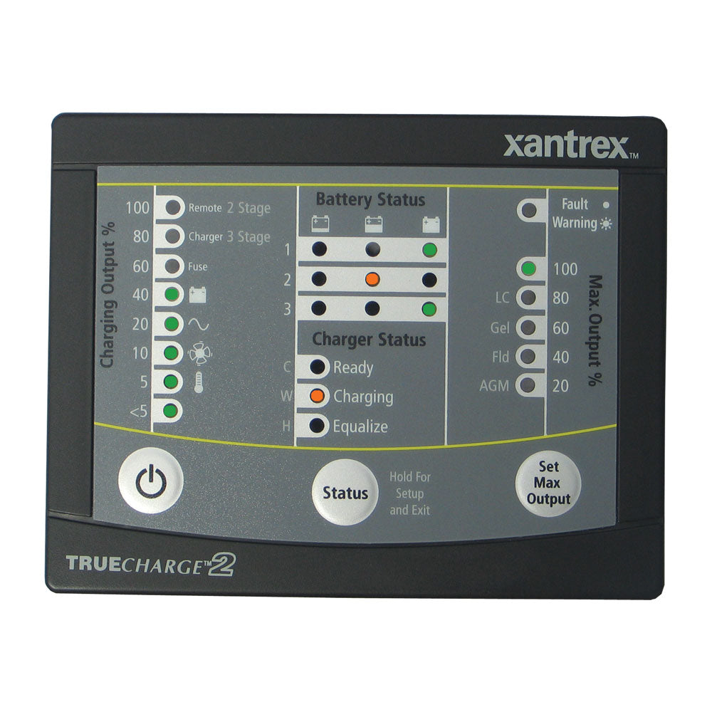Xantrex TRUE<i>CHARGE</i>™2 Remote Panel f/20 & 40 & 60 AMP (Only for 2nd generation