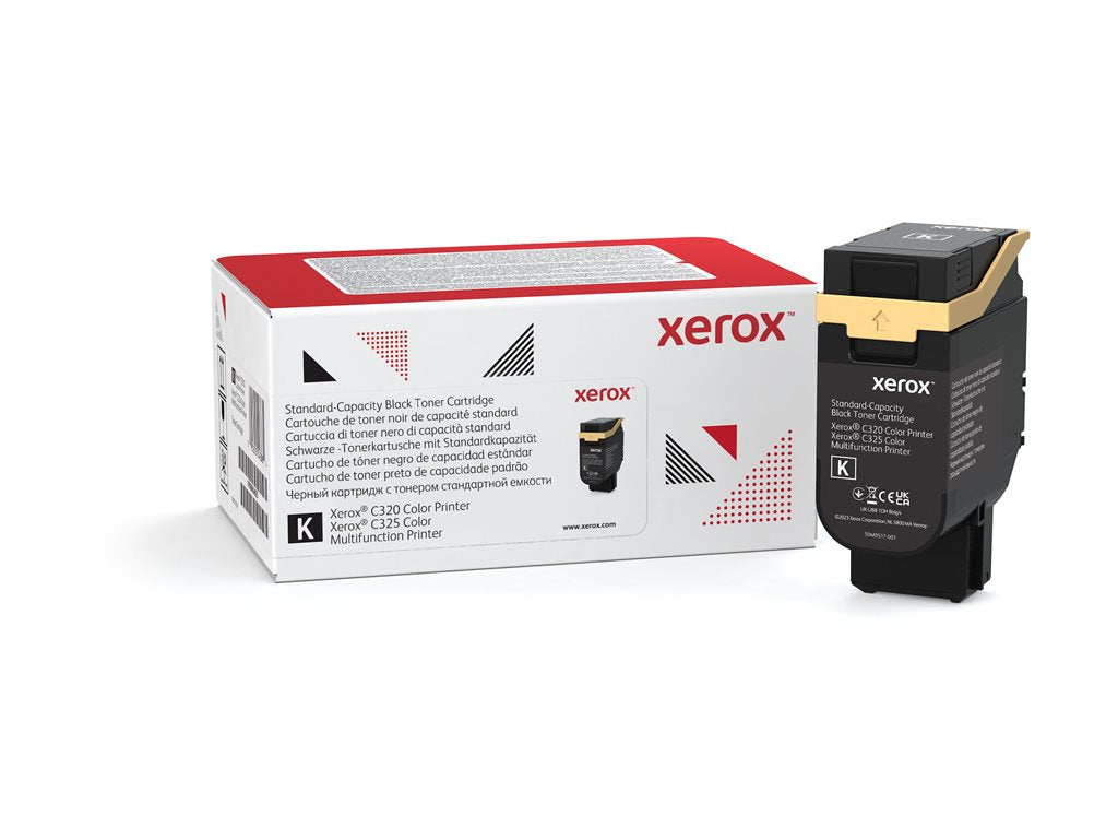 Xerox - Black - original - box - toner cartridge - for Xerox C325 006R04823