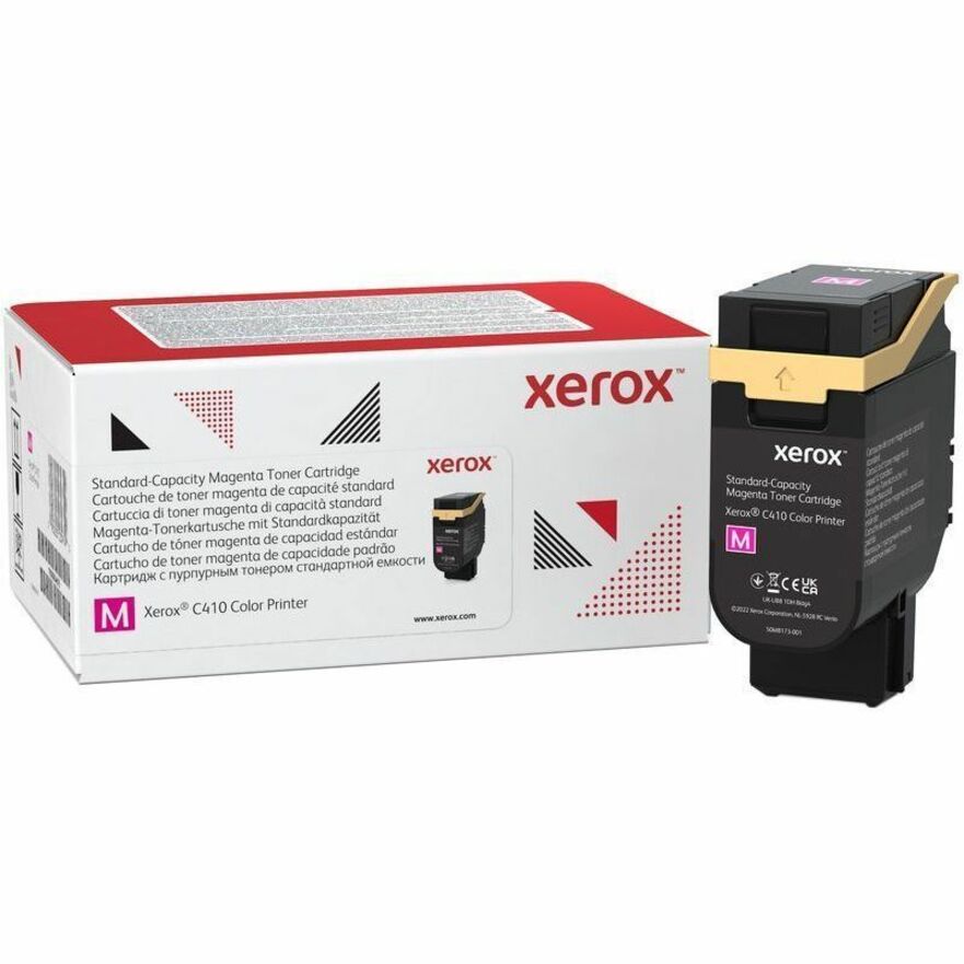 Xerox Original Standard Yield Laser Toner Cartridge - Box - Return Program - Magenta - 1