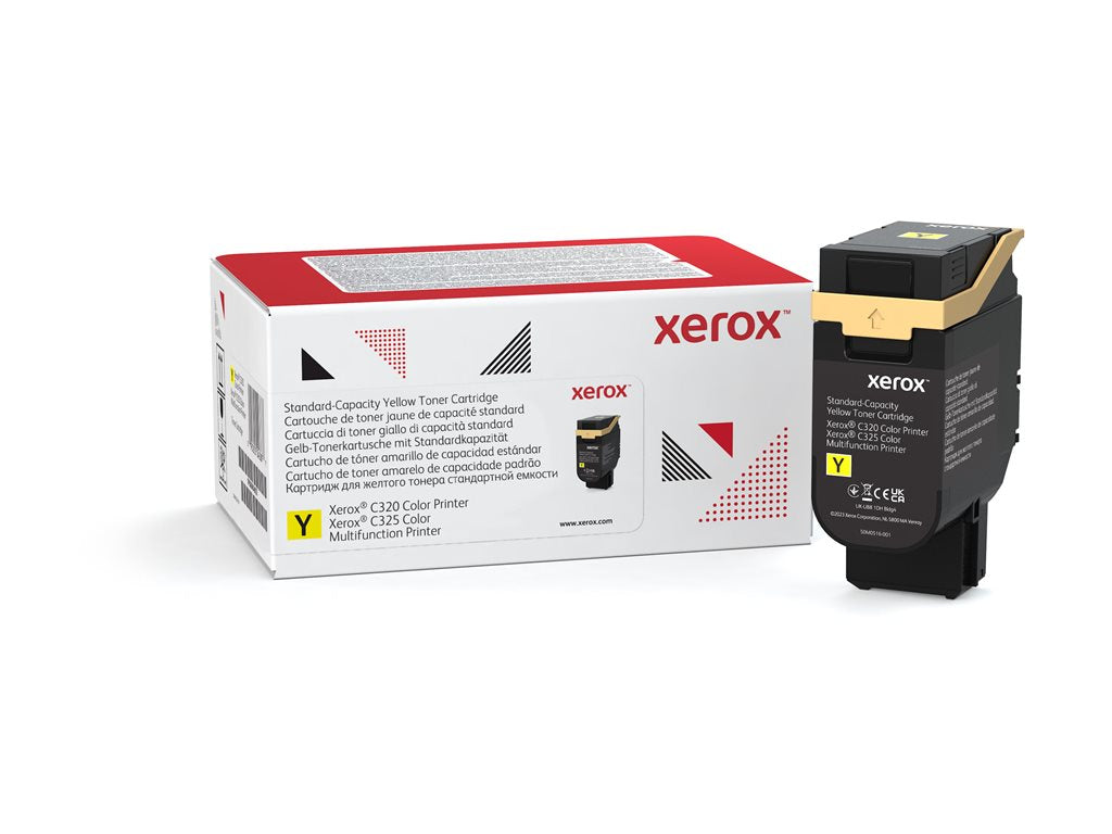 Xerox - Yellow - original - box - toner cartridge - for Xerox C325 006R04822