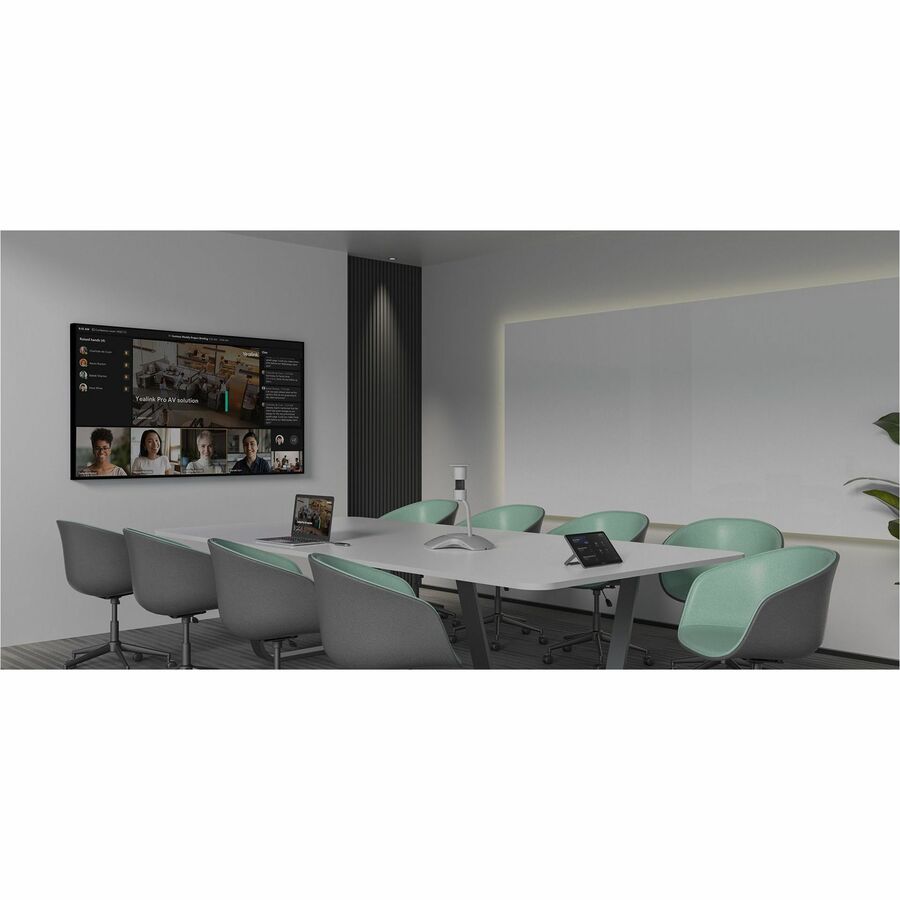 Yealink MVC S60 Video Conference Equipment - 3840 x 2160 Video (Content) - 4K UHD - 1 x