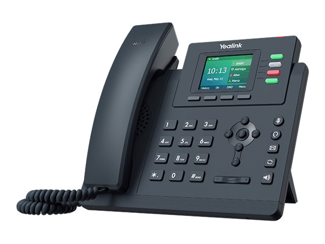 Yealink SIP-T33G - VoIP phone with caller ID - 5-way call capability - RTCP-XR, VQ-RTCPXR, SIP, SIP v2, SRTP - 4 lines - classic YEA-SIP-T33G