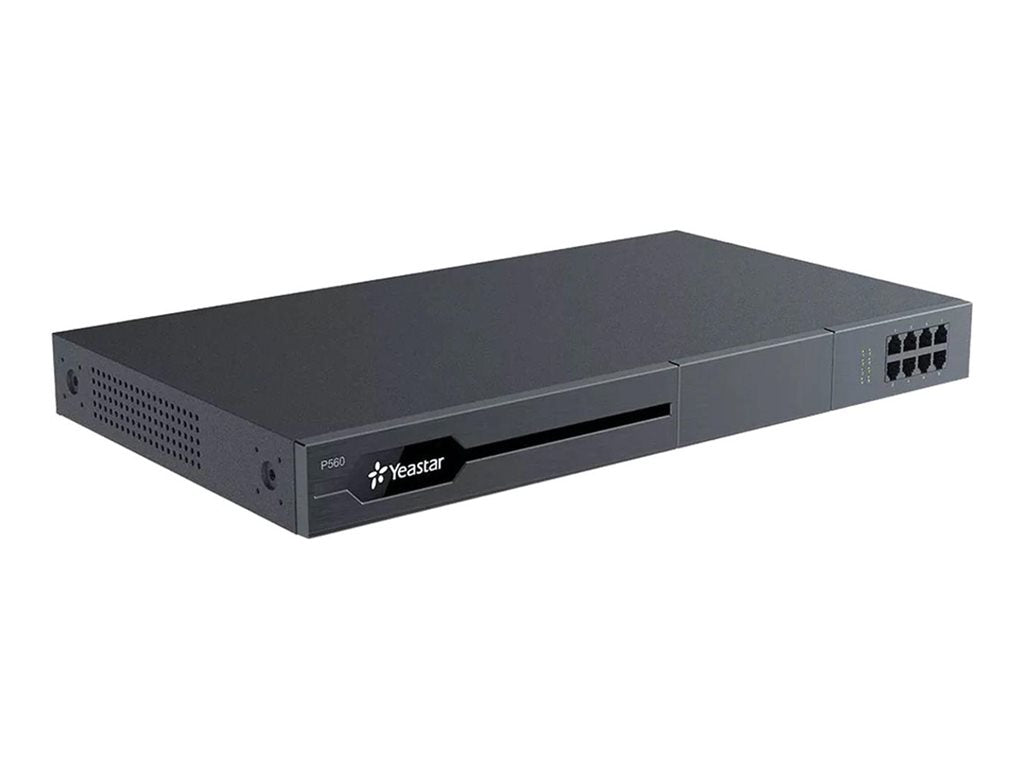 Yeastar P-Series P560 - IP-PBX - rack-mountable - 8 FXO Ports - 8 FXS Ports - 2 x 10/100/1000 YST-P560