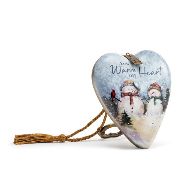 You Warm My Heart Art Heart Sculpture