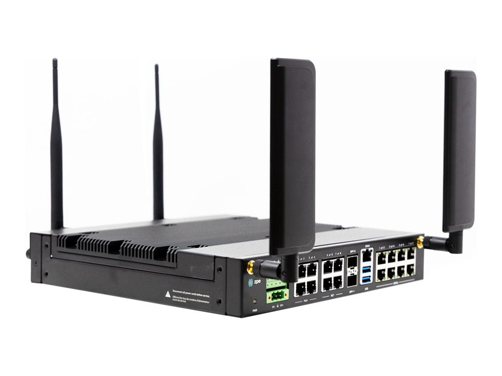 ZPE Nodegrid Gate SR - Router - DSL modem 4-port switch - 1GbE GSR-T8-UPG1