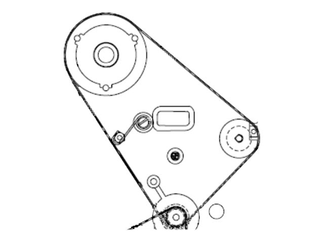 Zebra 45189-22 Lower Media Guide Belt