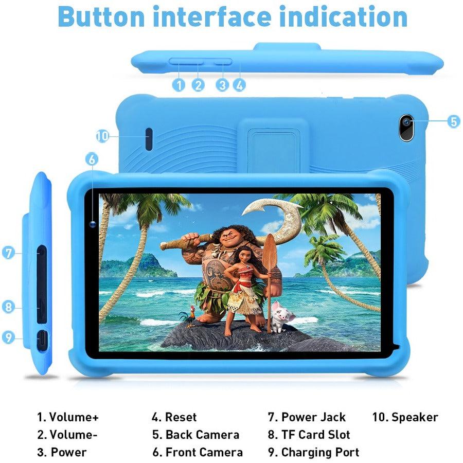 Zeepad Multiple Touch Screen Dual Camera Wifi Bluetooth Tablet Zee2Qrkblu