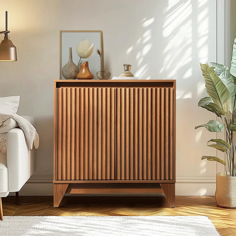 Zetes 32 Tall Accent Cabinet With Adjustable Shelf